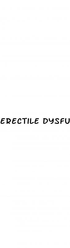 erectile dysfunction all of a sudden