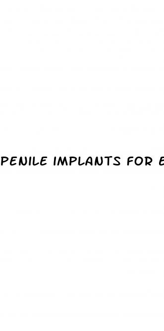 penile implants for erectile dysfunction