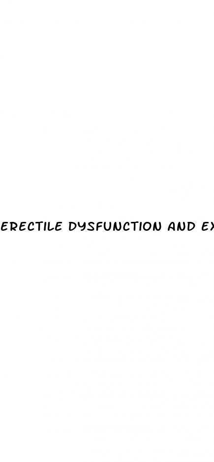 erectile dysfunction and exercise