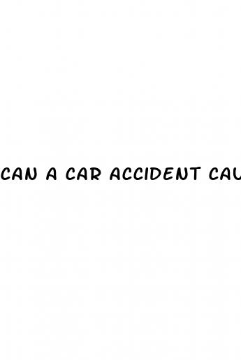 can a car accident cause erectile dysfunction