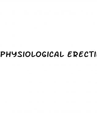 physiological erectile dysfunction treatment