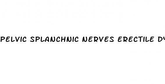 pelvic splanchnic nerves erectile dysfunction