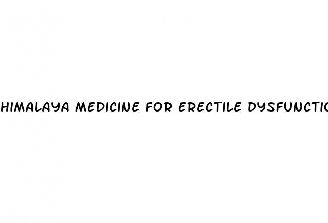 himalaya medicine for erectile dysfunction