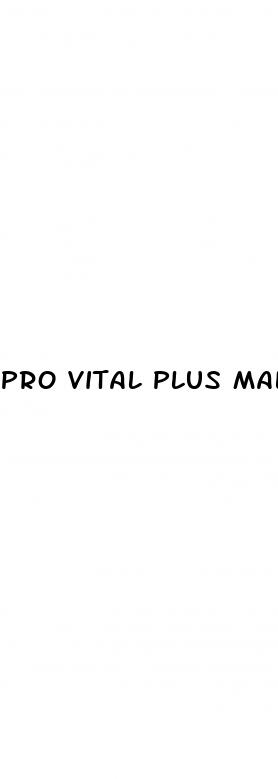 pro vital plus male enhancement