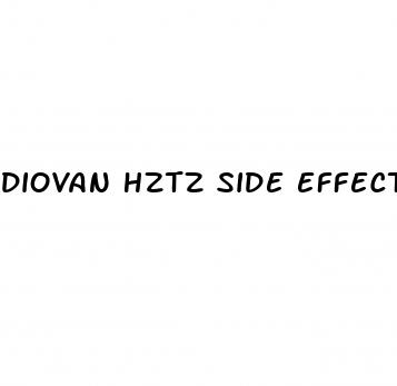 diovan hztz side effects erectile dysfunction