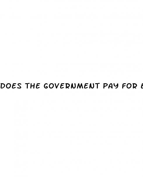 does the government pay for erectile dysfunction