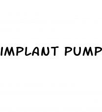 implant pump for erectile dysfunction