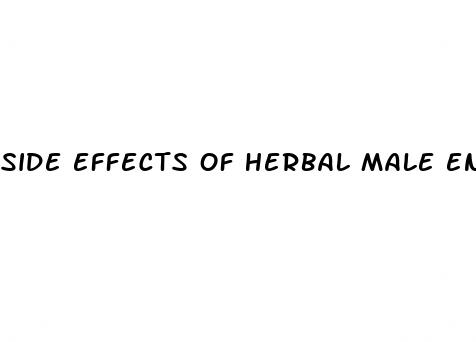 side effects of herbal male enhancement pills