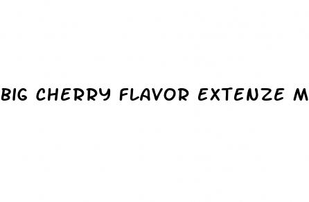 big cherry flavor extenze male enhancement