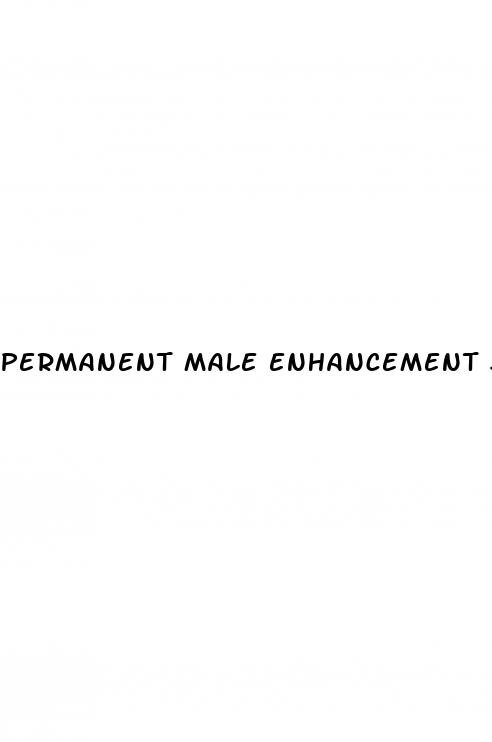 permanent male enhancement surgery cost