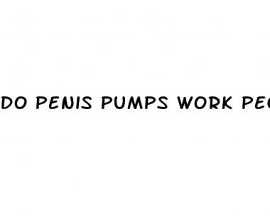 do penis pumps work pegym