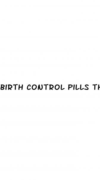 birth control pills that increase your sex drive