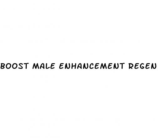 boost male enhancement regen health