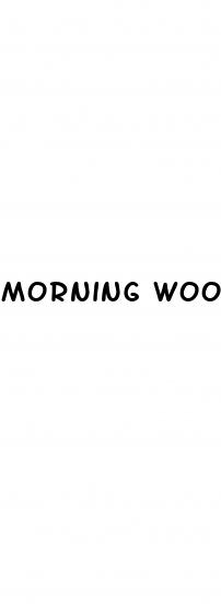 morning wood erectile dysfunction