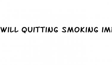 will quitting smoking improve my erectile dysfunction