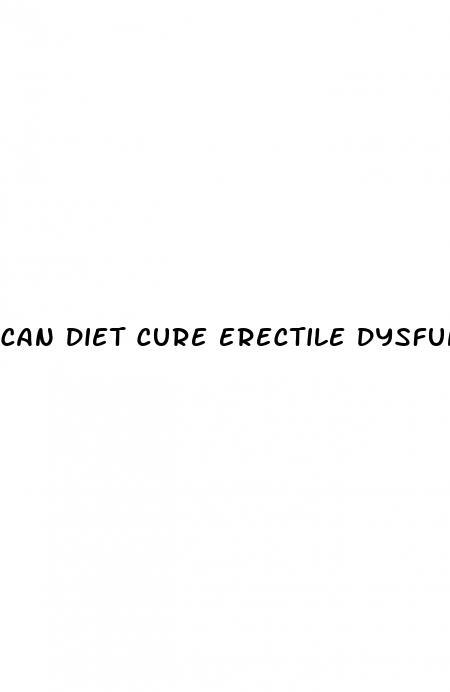 can diet cure erectile dysfunction