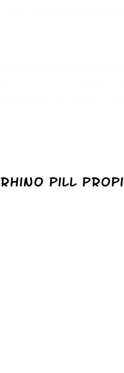 rhino pill propiatary blend