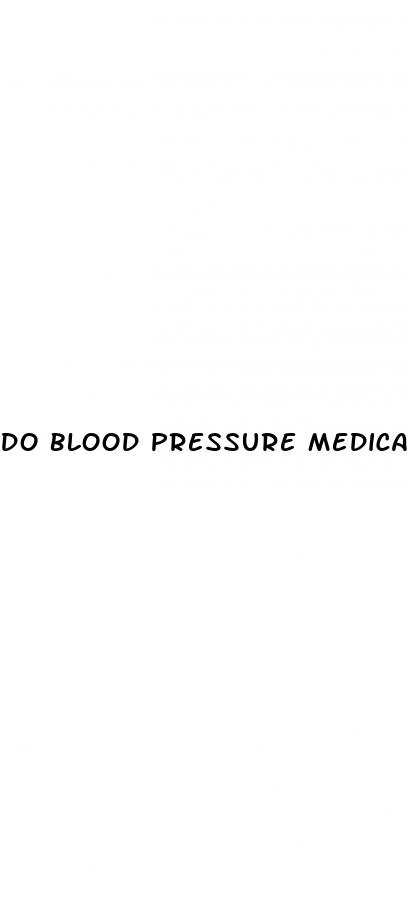 do blood pressure medications cause erectile dysfunction