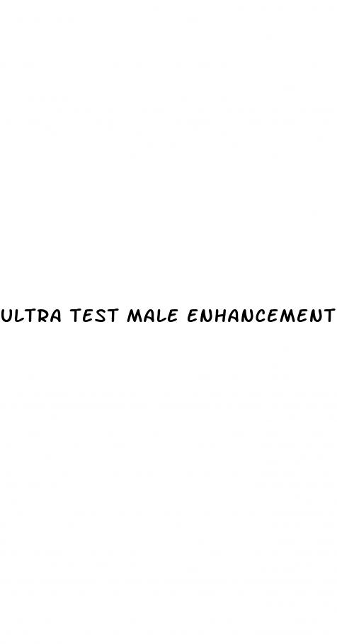 ultra test male enhancement pills