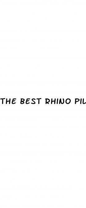 the best rhino pills