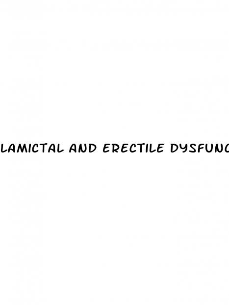 lamictal and erectile dysfunction