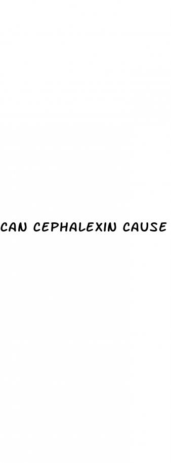 can cephalexin cause erectile dysfunction