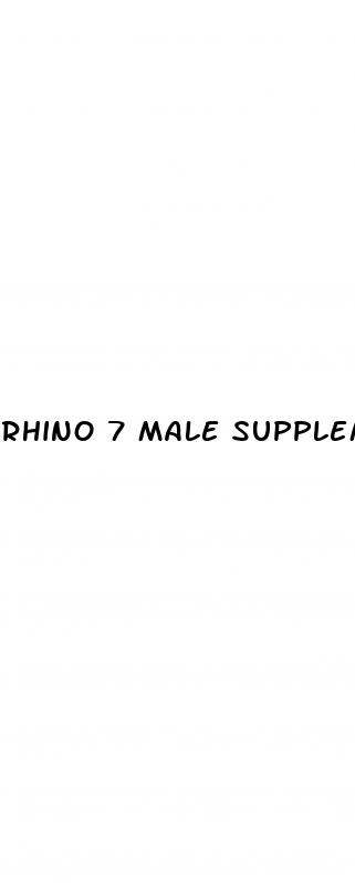 rhino 7 male supplement enhancer