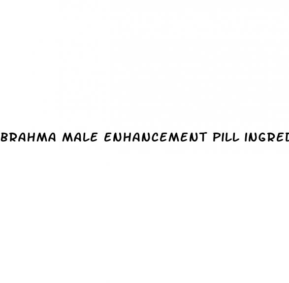 brahma male enhancement pill ingredients