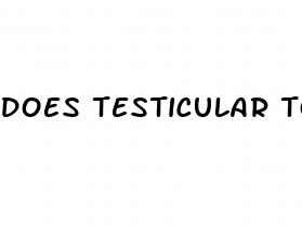 does testicular torsion cause erectile dysfunction