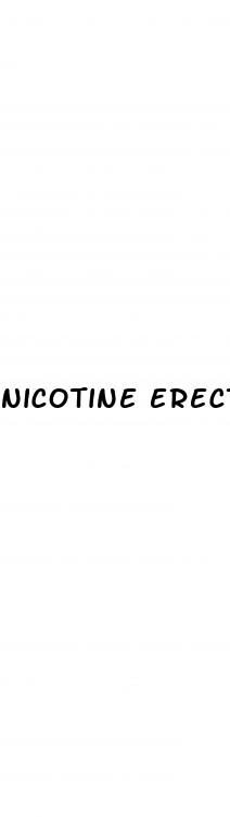 nicotine erectile dysfunction recovery