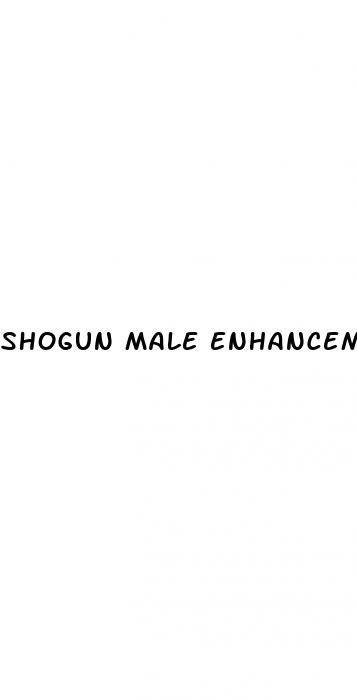 shogun male enhancement ingredients