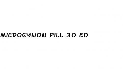 microgynon pill 30 ed