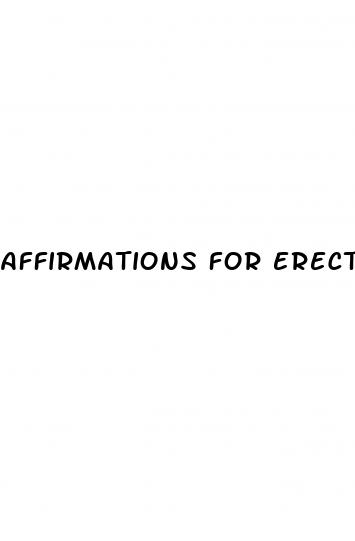 affirmations for erectile dysfunction