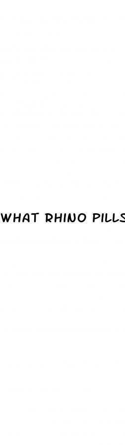 what rhino pills work