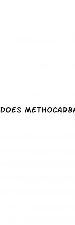 does methocarbamol cause erectile dysfunction