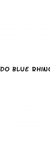 do blue rhino pills really work