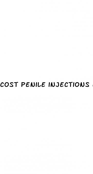 cost penile injections erectile dysfunction