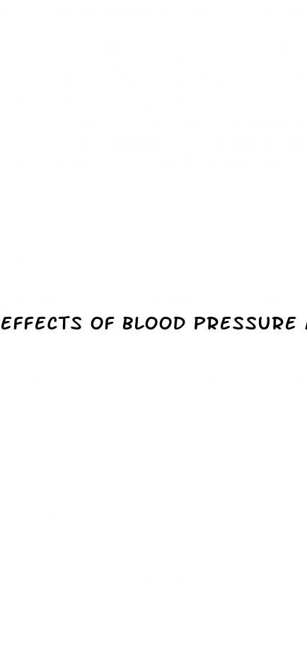 effects of blood pressure medication on erectile dysfunction