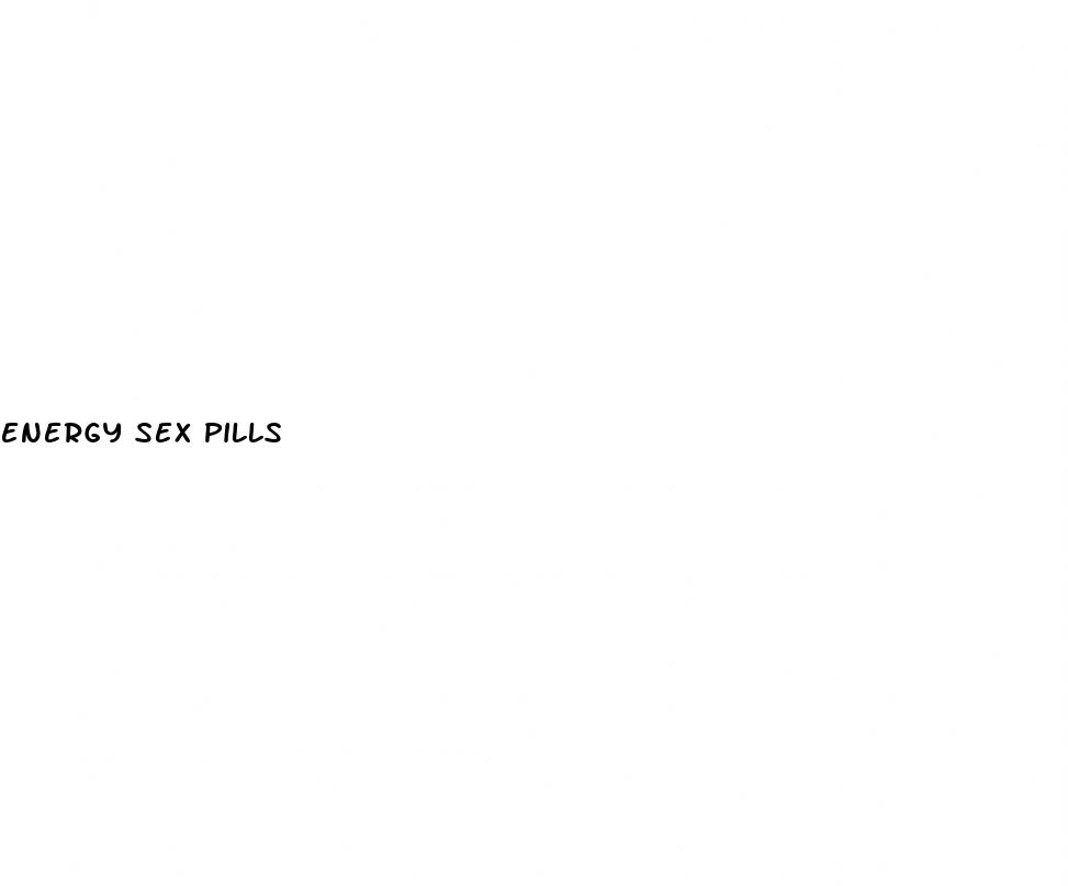 energy sex pills