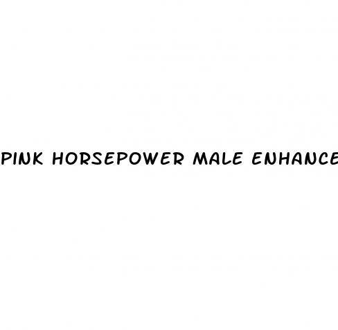 pink horsepower male enhancement