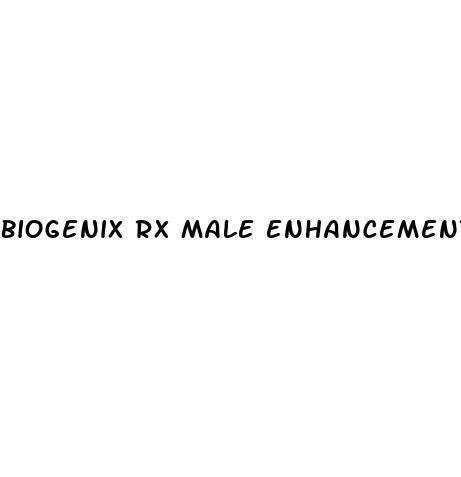 biogenix rx male enhancement