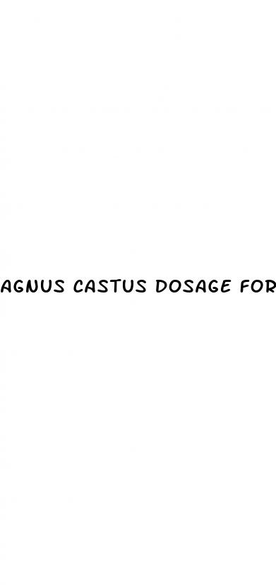 agnus castus dosage for erectile dysfunction