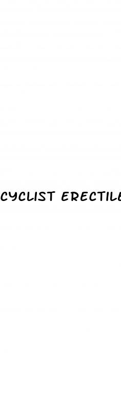 cyclist erectile dysfunction