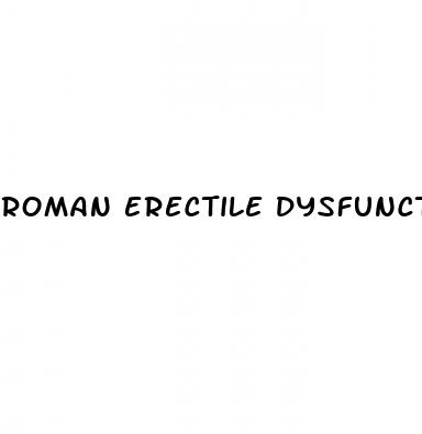 roman erectile dysfunction website