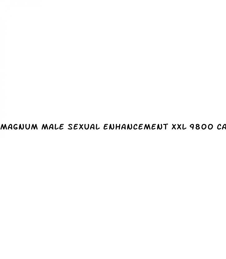 magnum male sexual enhancement xxl 9800 capsule