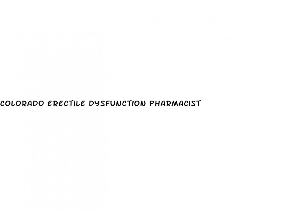 colorado erectile dysfunction pharmacist