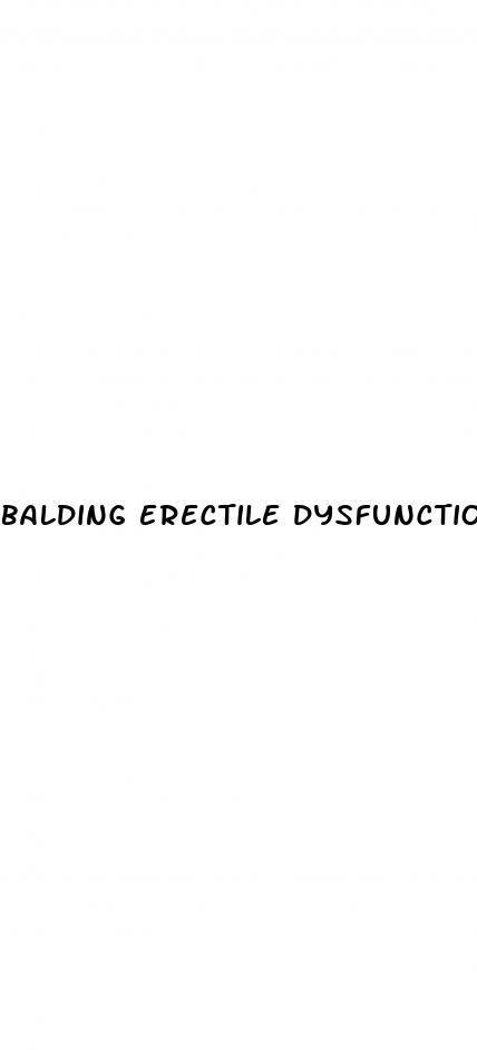 balding erectile dysfunction