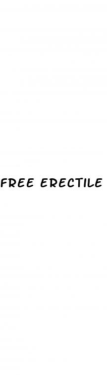 free erectile dysfunction