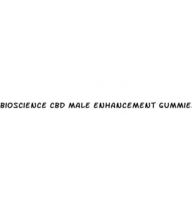 bioscience cbd male enhancement gummies