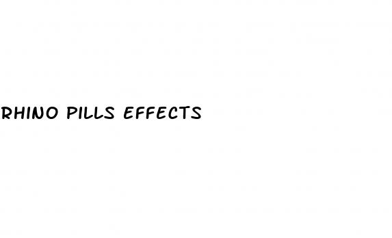 rhino pills effects